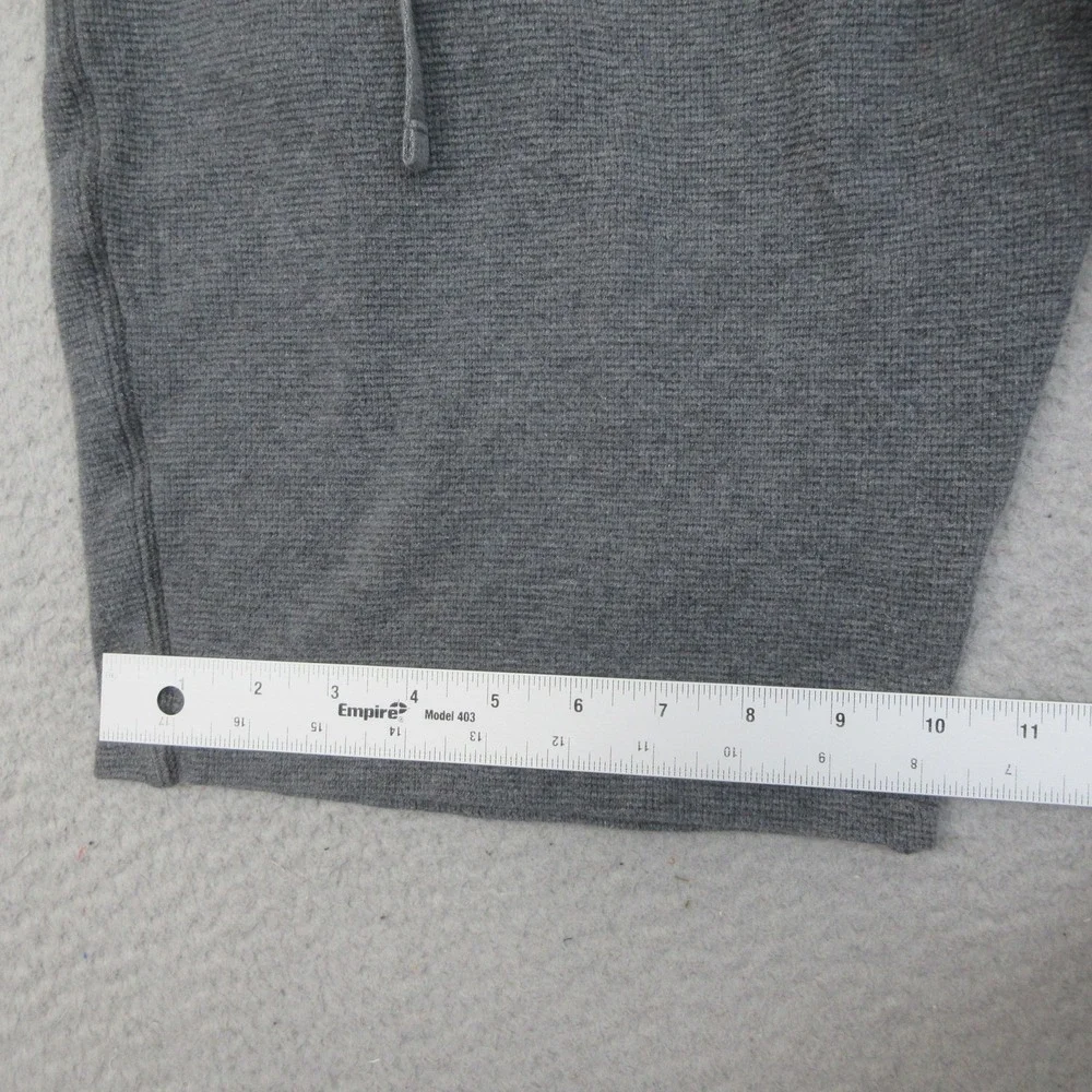 Polo Ralph Lauren Waffle Knit Lounge Short Men M Gray Thermal Drawstring Comfort